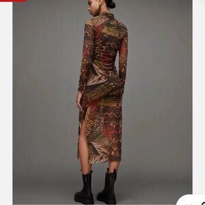 ALL SAINTS Tia Mesh Gene Dress